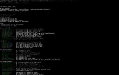 php-unit-terminal-version